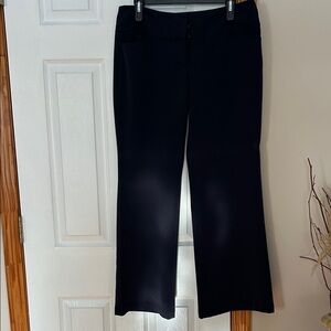 Express Deep Black Flare Pants